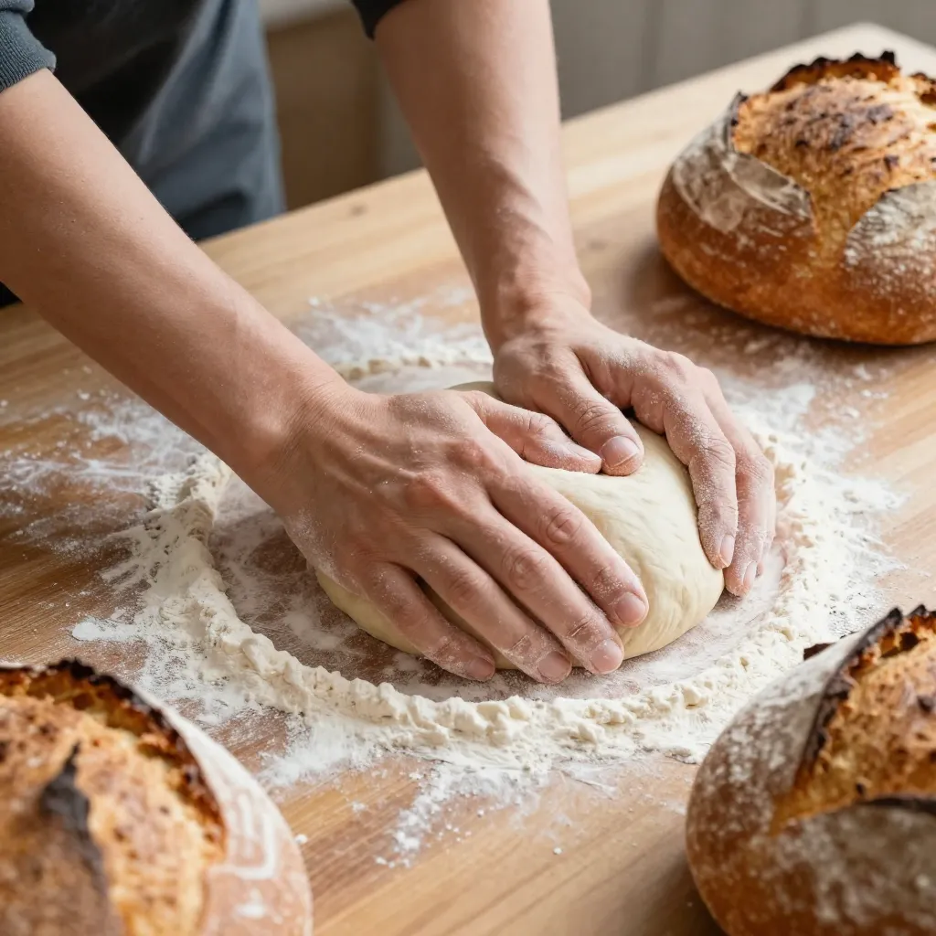 Whole grain bread crumb structure